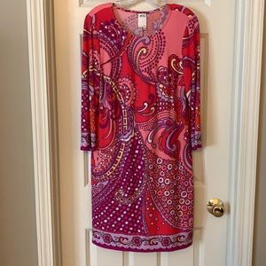 Ali Ro Pink Pattern dress